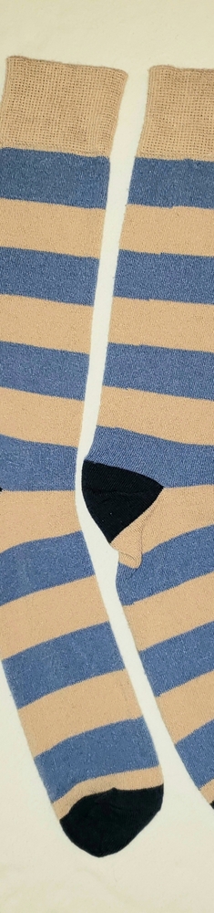 ♡Wide horizontal stripped adult socks♡